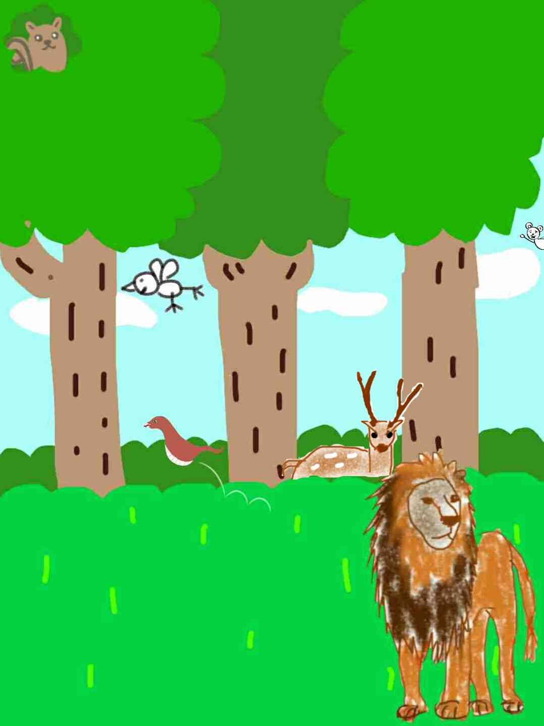 生き物を描こう！