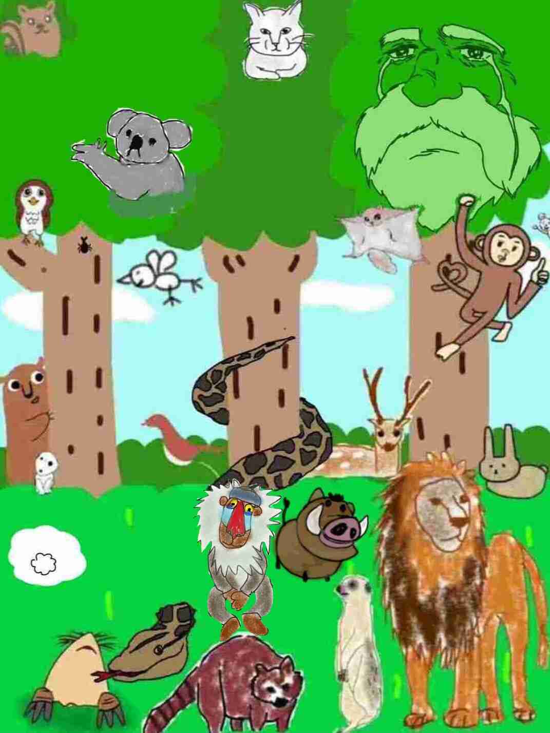 生き物を描こう！