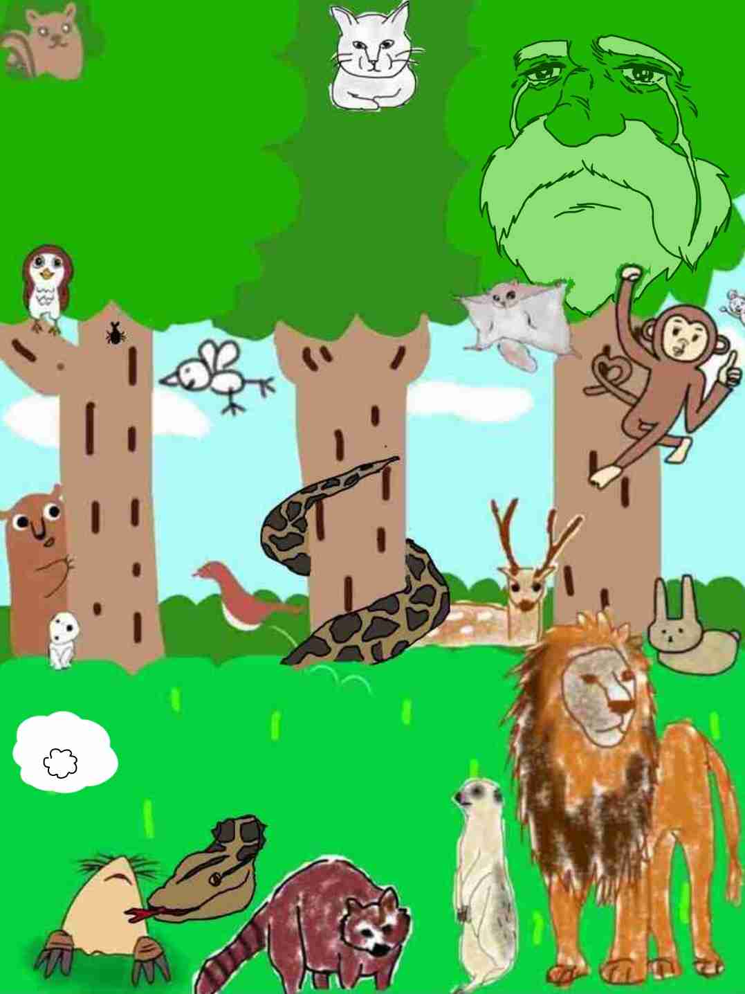 生き物を描こう！