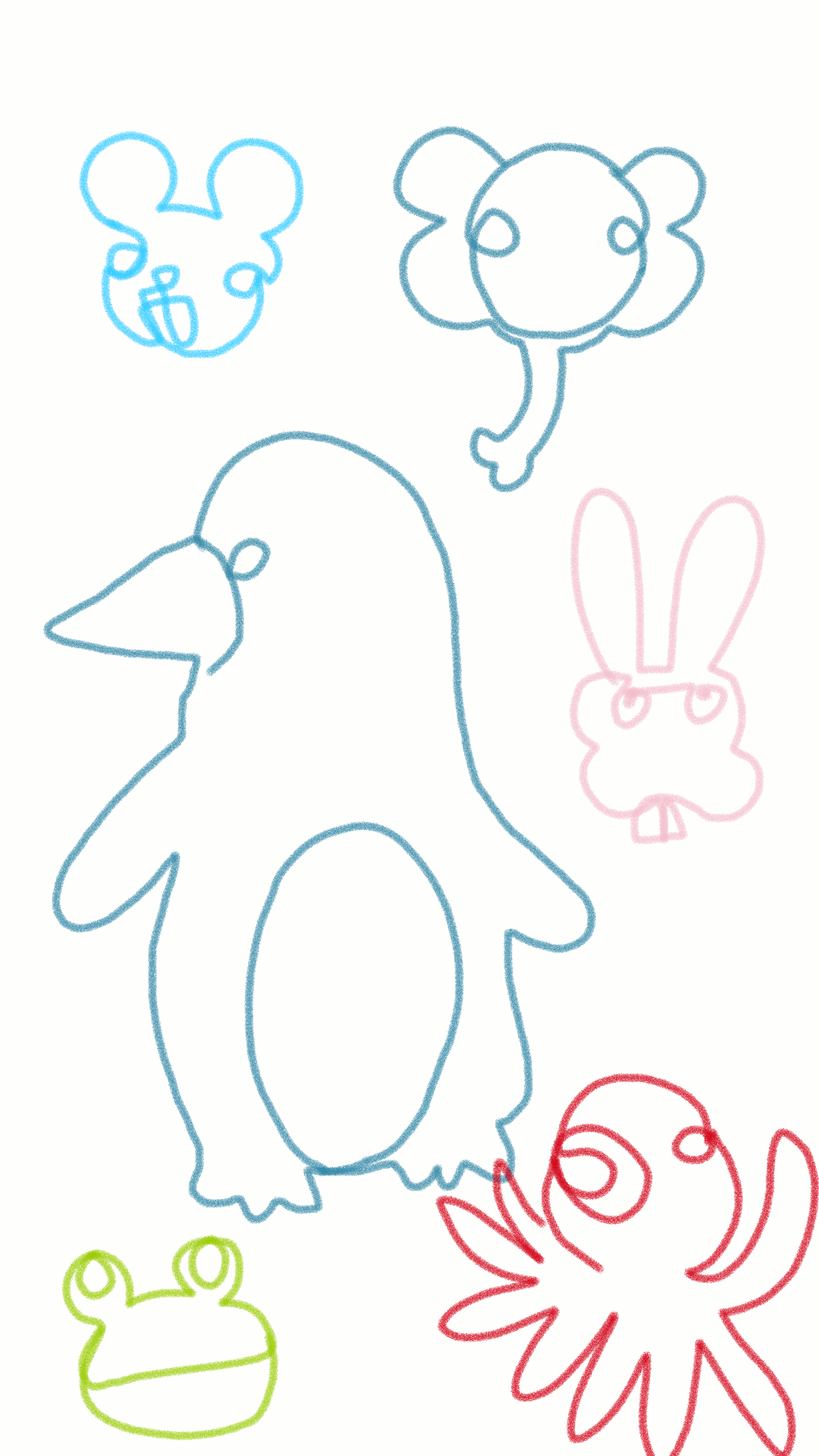 生き物を描こう！