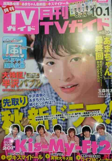 ジャニーズタレントが表紙を飾った雑誌の画像を貼るトピ