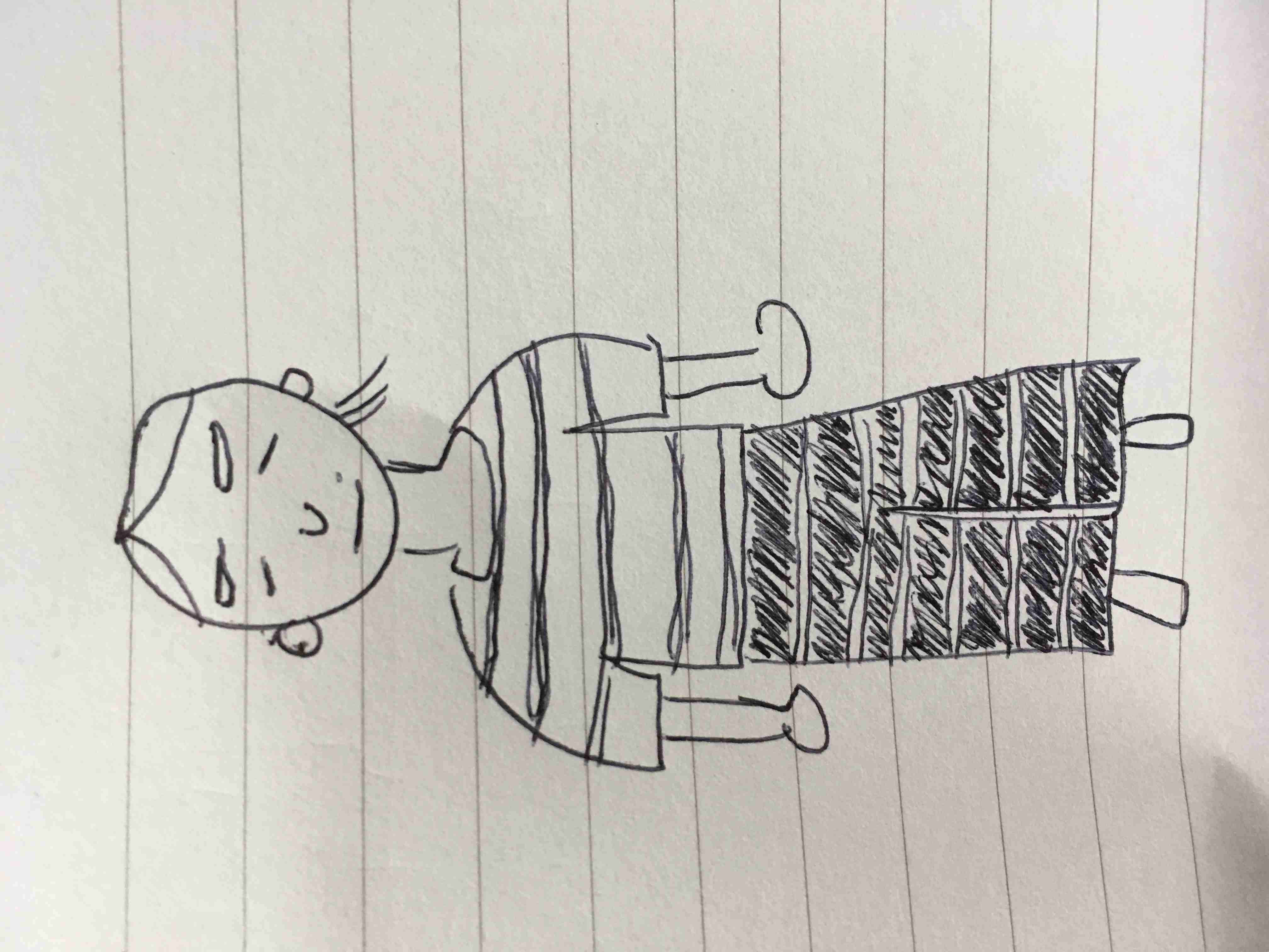 【お絵かき】いまの格好を描いてみるトピ!