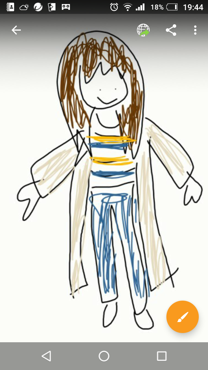 【お絵かき】いまの格好を描いてみるトピ!