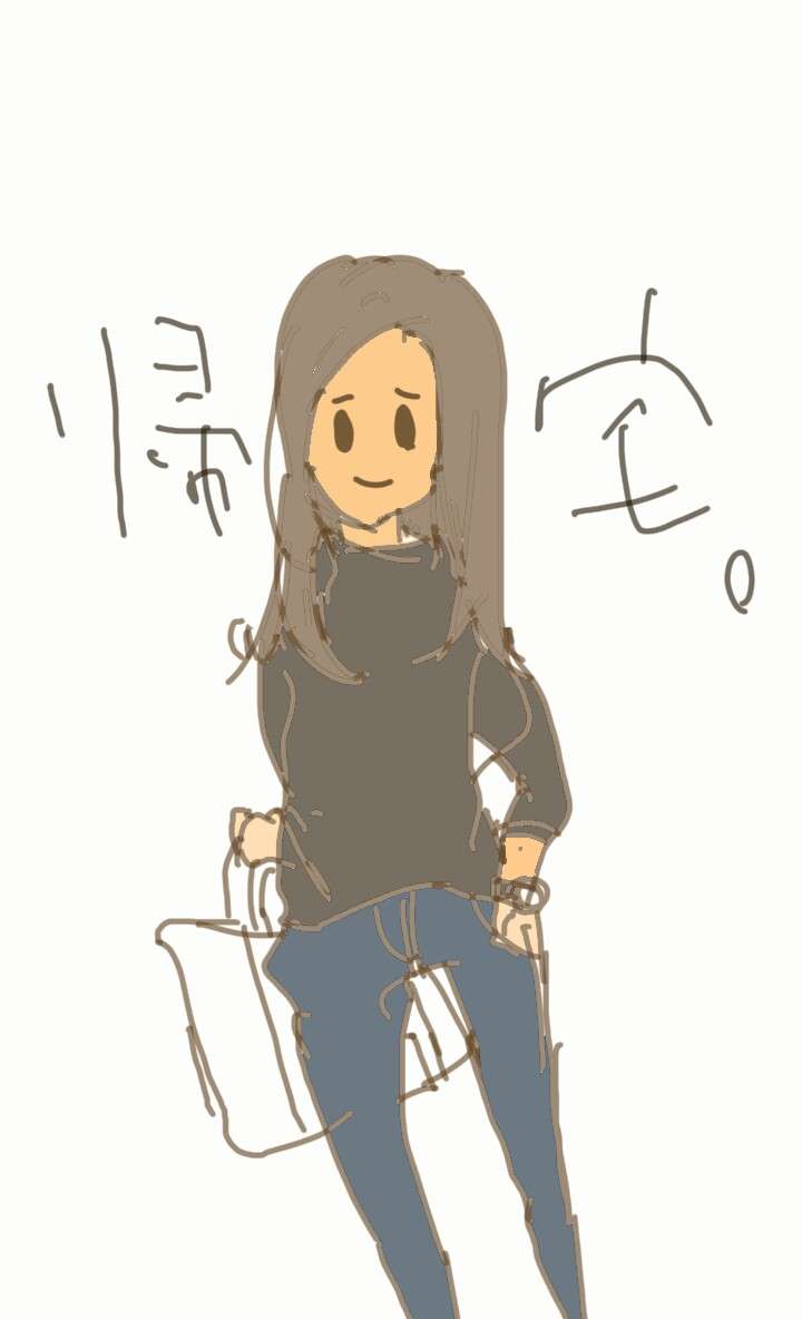 【お絵かき】いまの格好を描いてみるトピ!