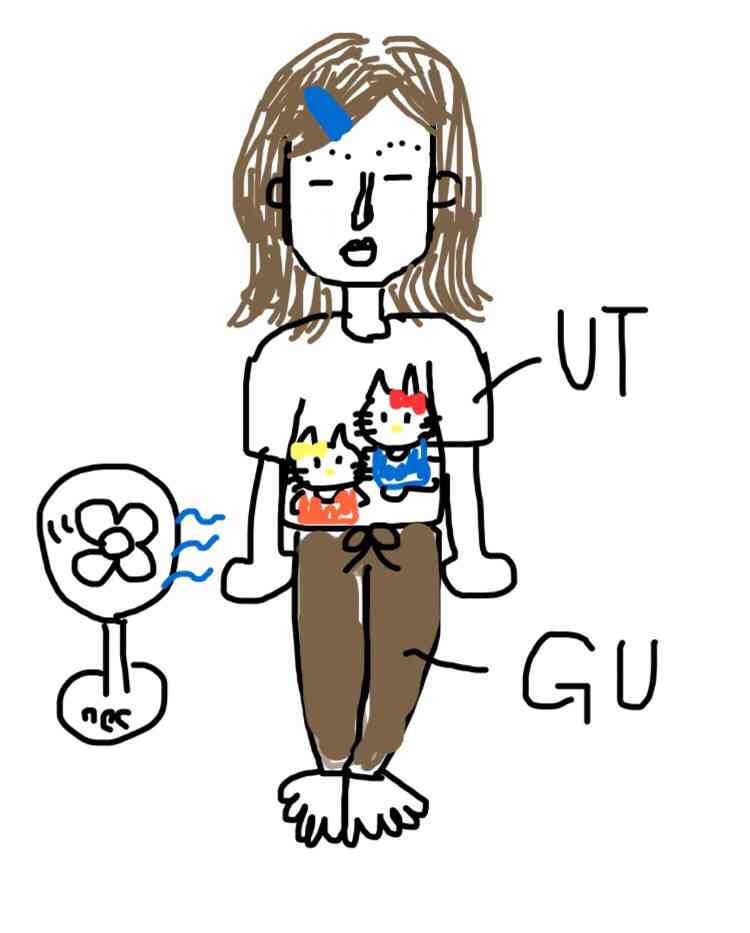 【お絵かき】いまの格好を描いてみるトピ!