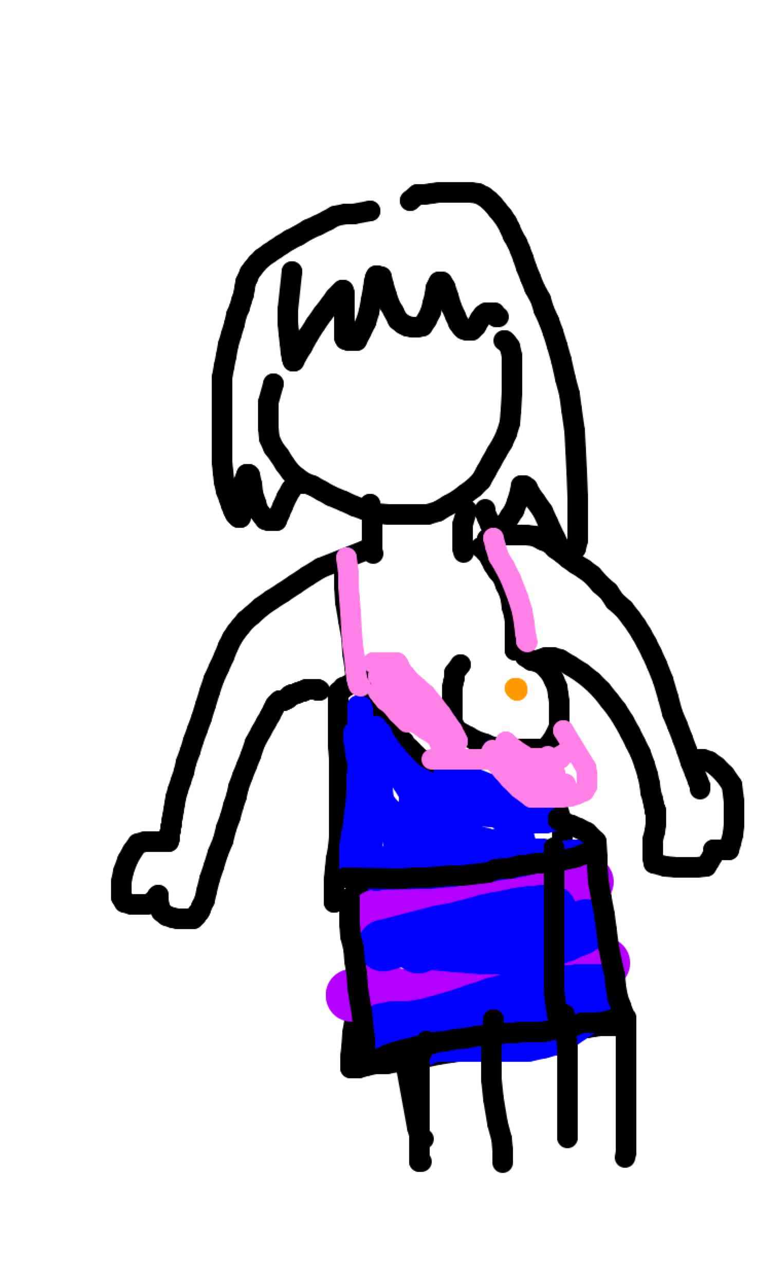 【お絵かき】いまの格好を描いてみるトピ!