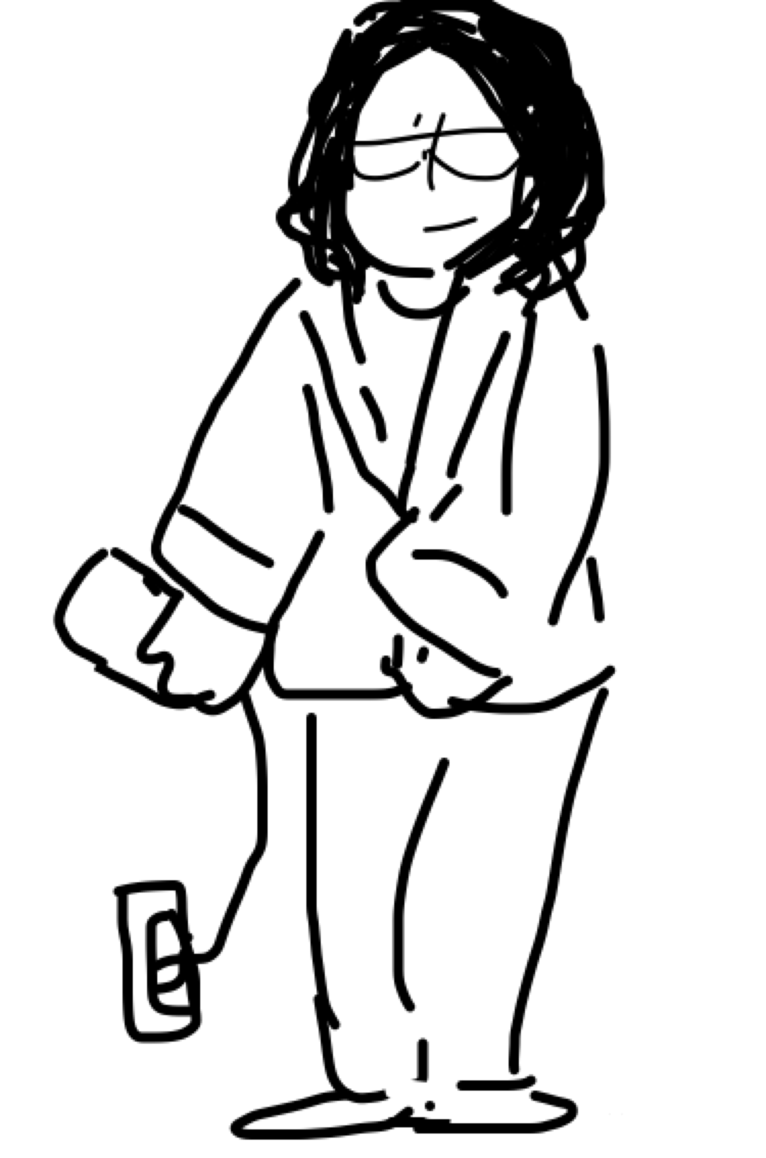 【お絵かき】いまの格好を描いてみるトピ!