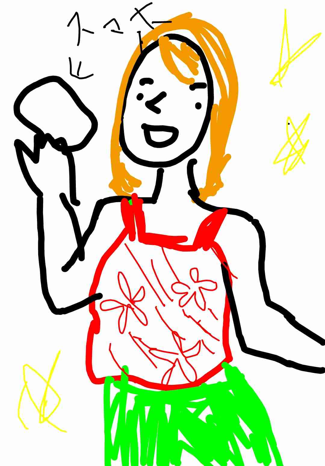 【お絵かき】いまの格好を描いてみるトピ!