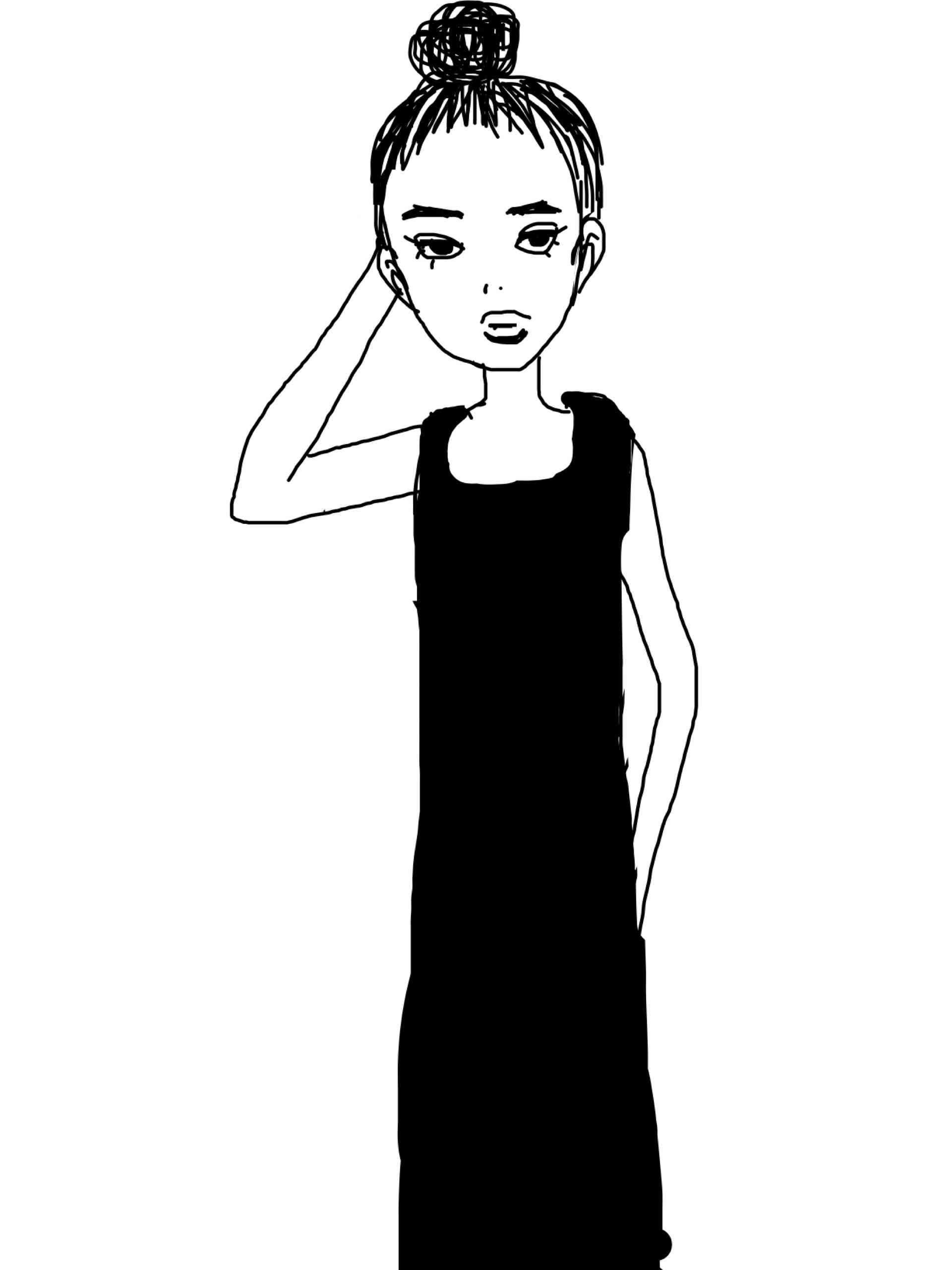 【お絵かき】いまの格好を描いてみるトピ!