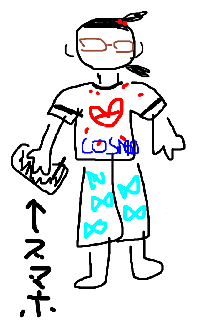 【お絵かき】いまの格好を描いてみるトピ!