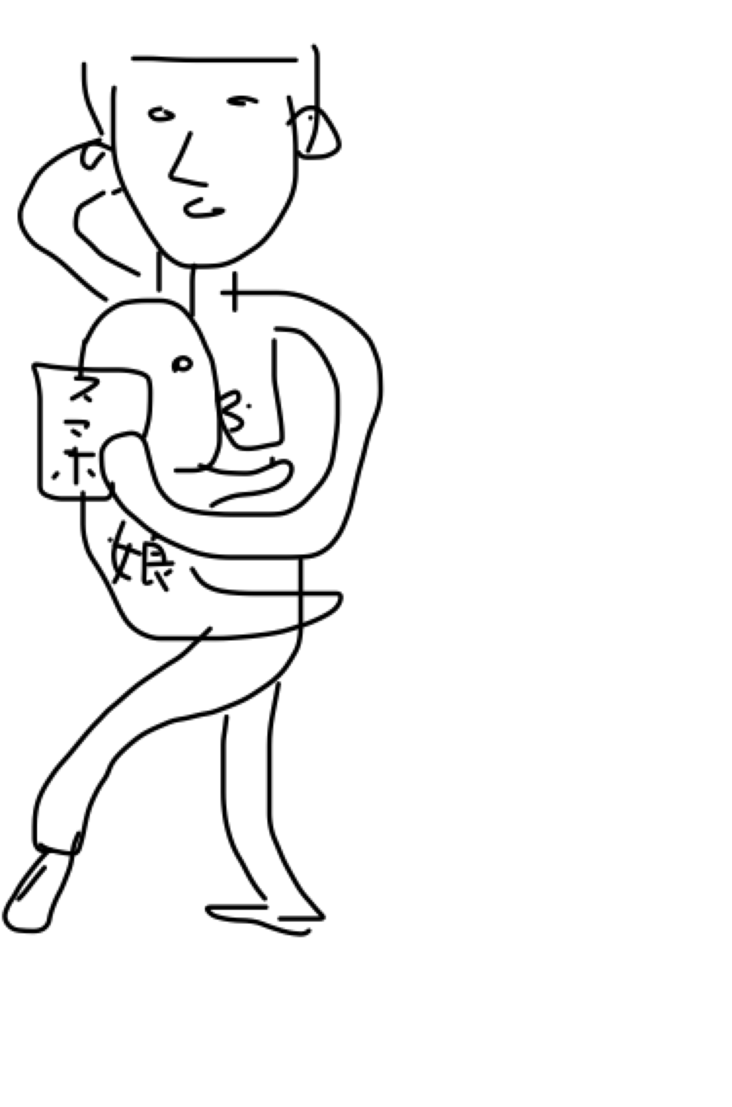 【お絵かき】いまの格好を描いてみるトピ!