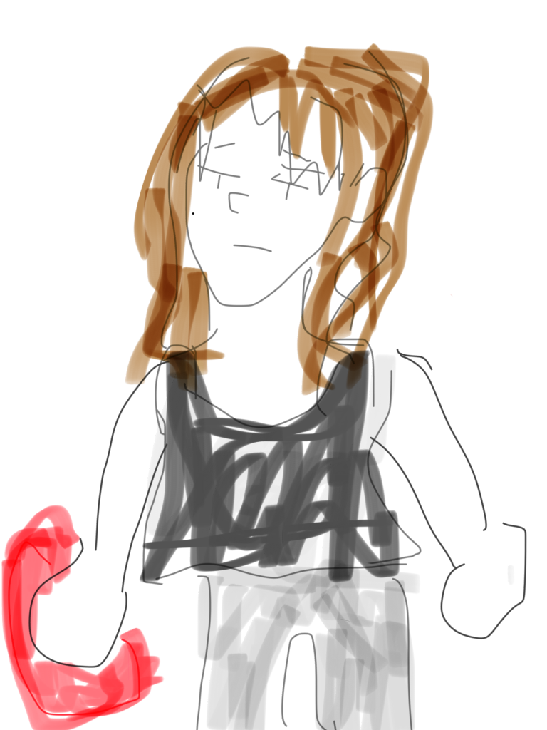 【お絵かき】いまの格好を描いてみるトピ!