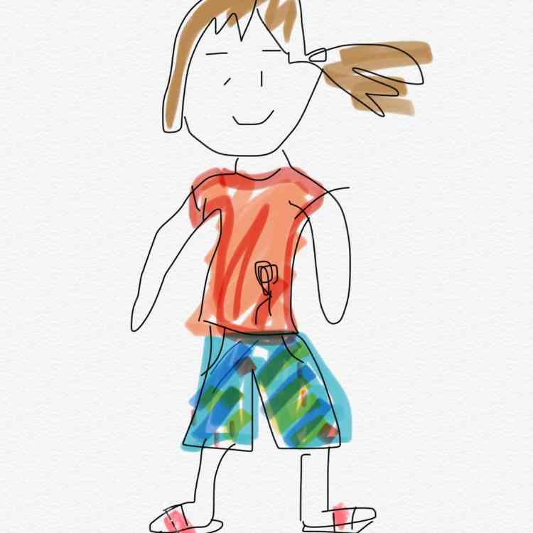 【お絵かき】いまの格好を描いてみるトピ!