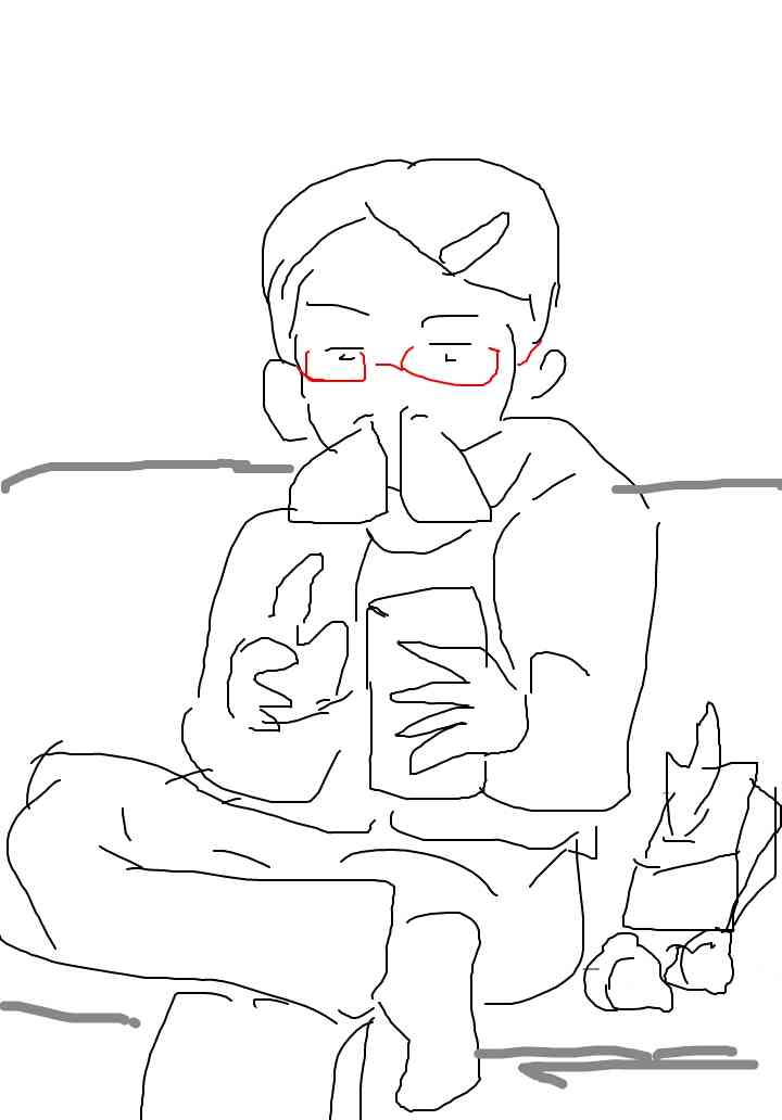 【お絵かき】いまの格好を描いてみるトピ!