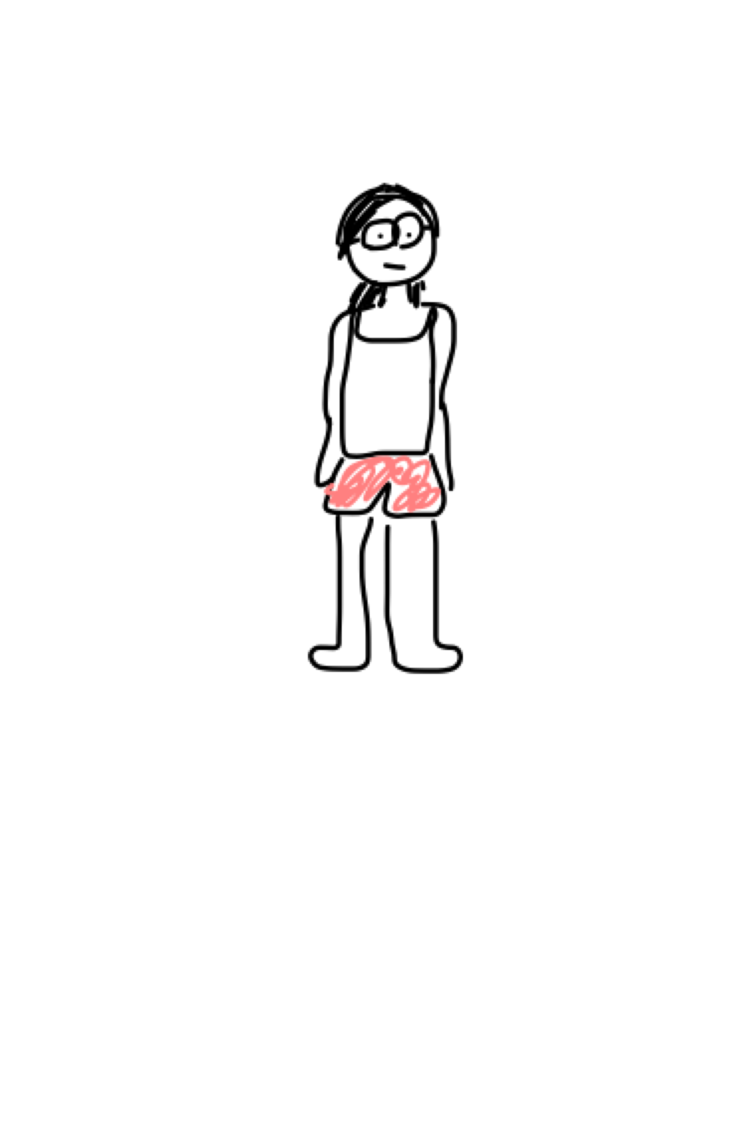 【お絵かき】いまの格好を描いてみるトピ!