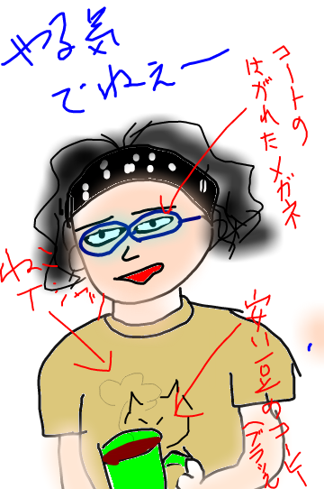 【お絵かき】いまの格好を描いてみるトピ!