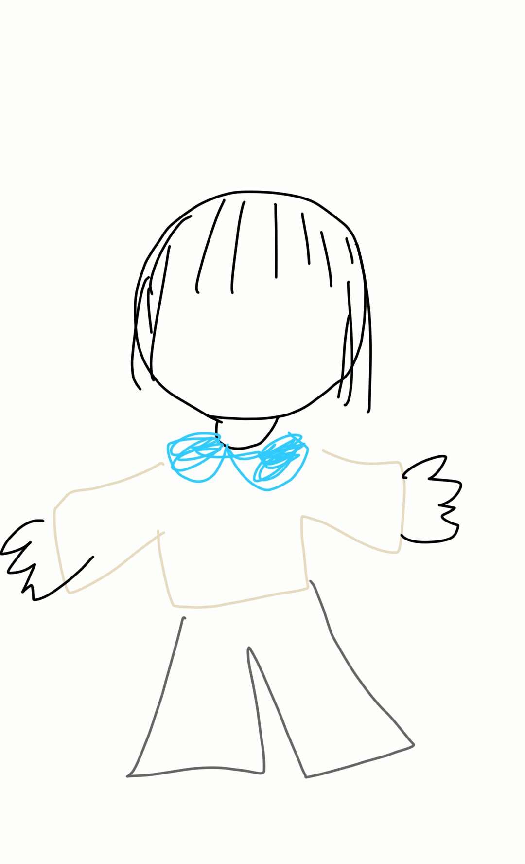 【お絵かき】いまの格好を描いてみるトピ!