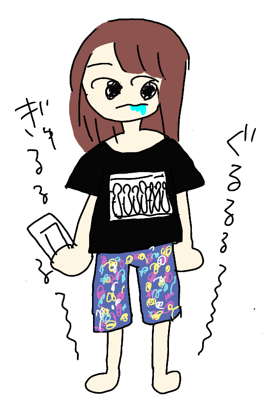 【お絵かき】いまの格好を描いてみるトピ!