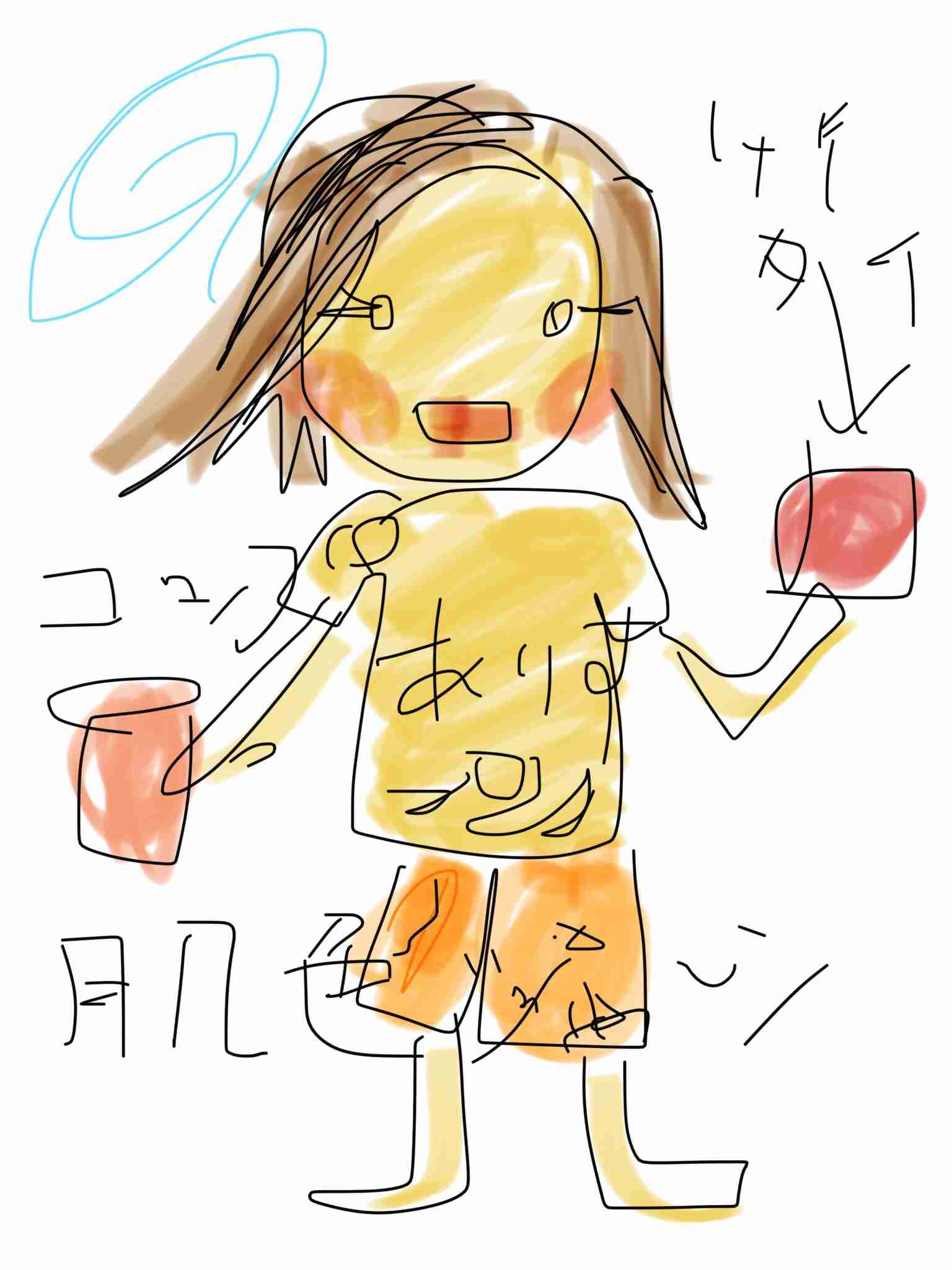 【お絵かき】いまの格好を描いてみるトピ!