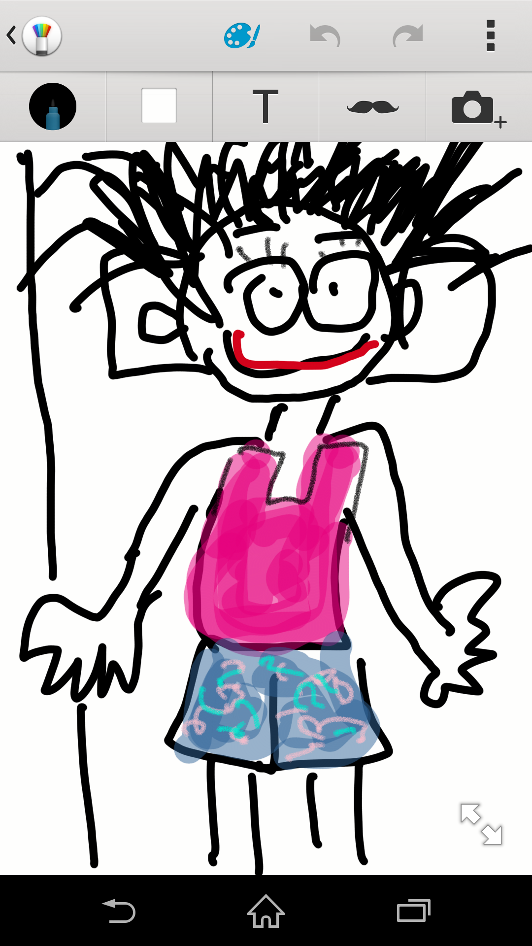 【お絵かき】いまの格好を描いてみるトピ!
