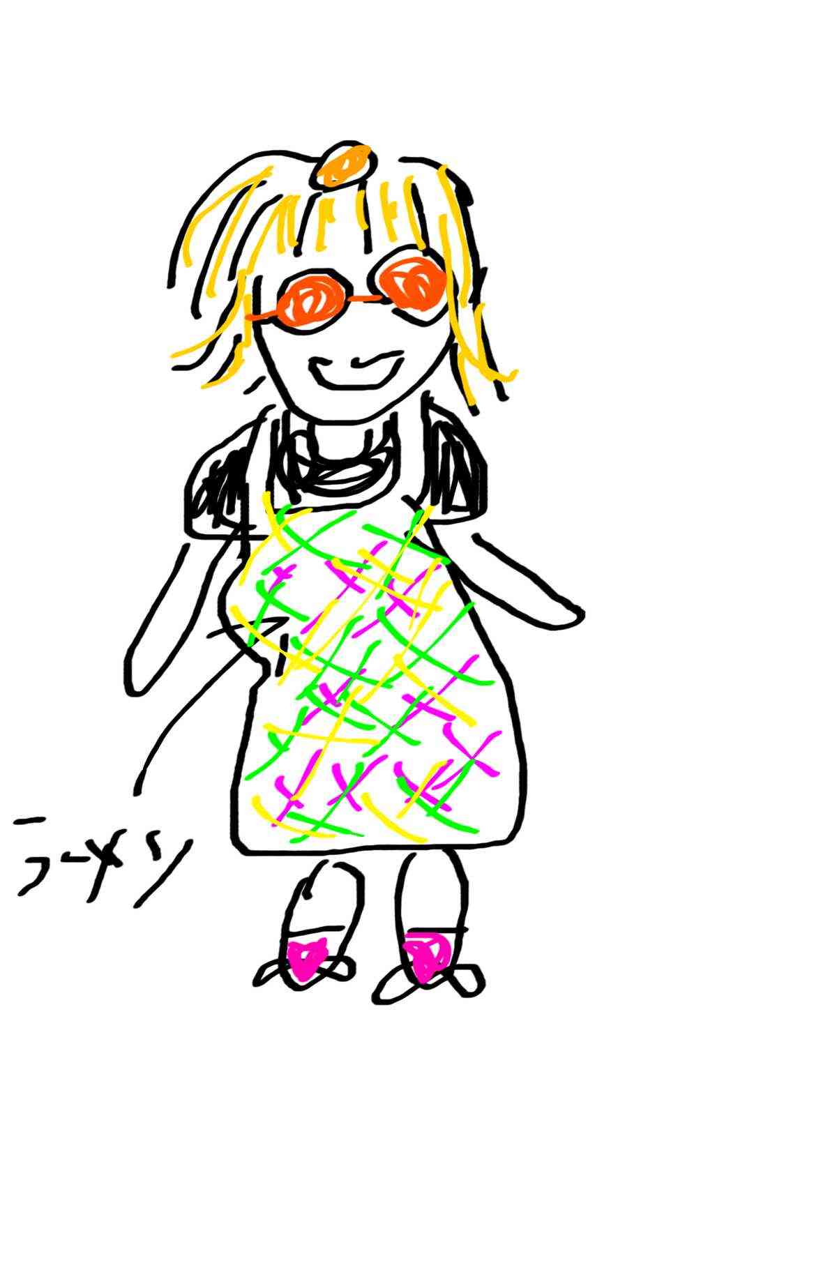 【お絵かき】いまの格好を描いてみるトピ！