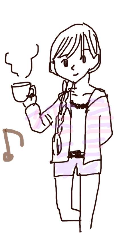 【お絵かき】いまの格好を描いてみるトピ!