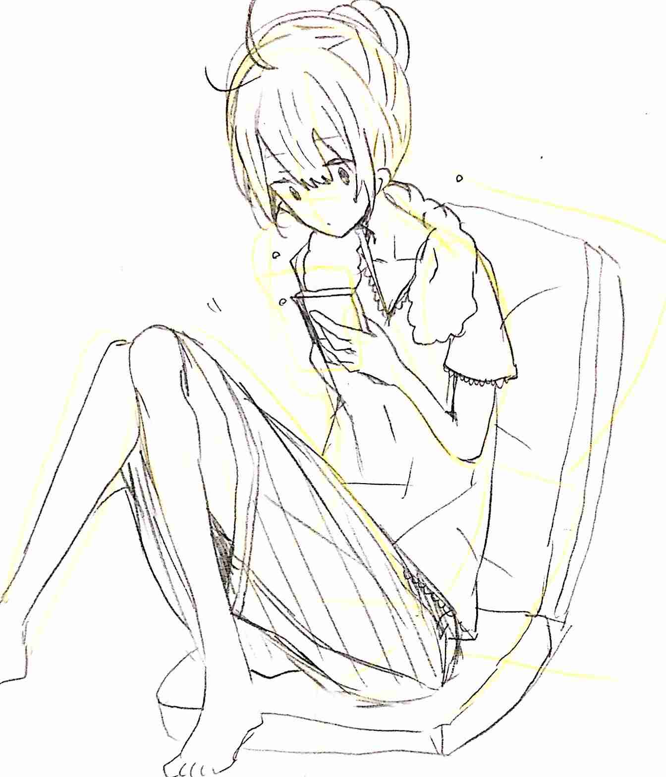【お絵かき】いまの格好を描いてみるトピ!