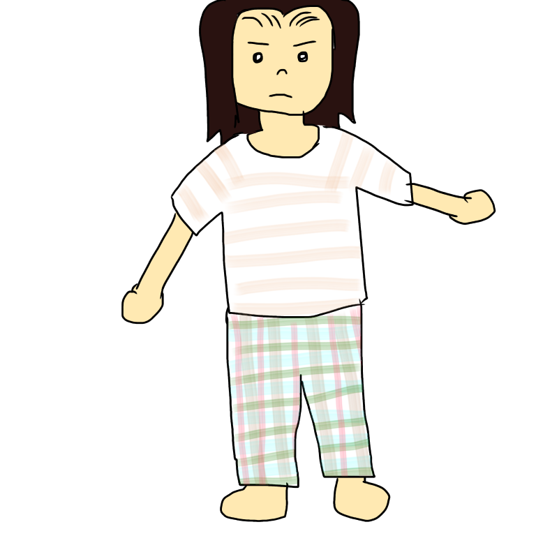 【お絵かき】いまの格好を描いてみるトピ!