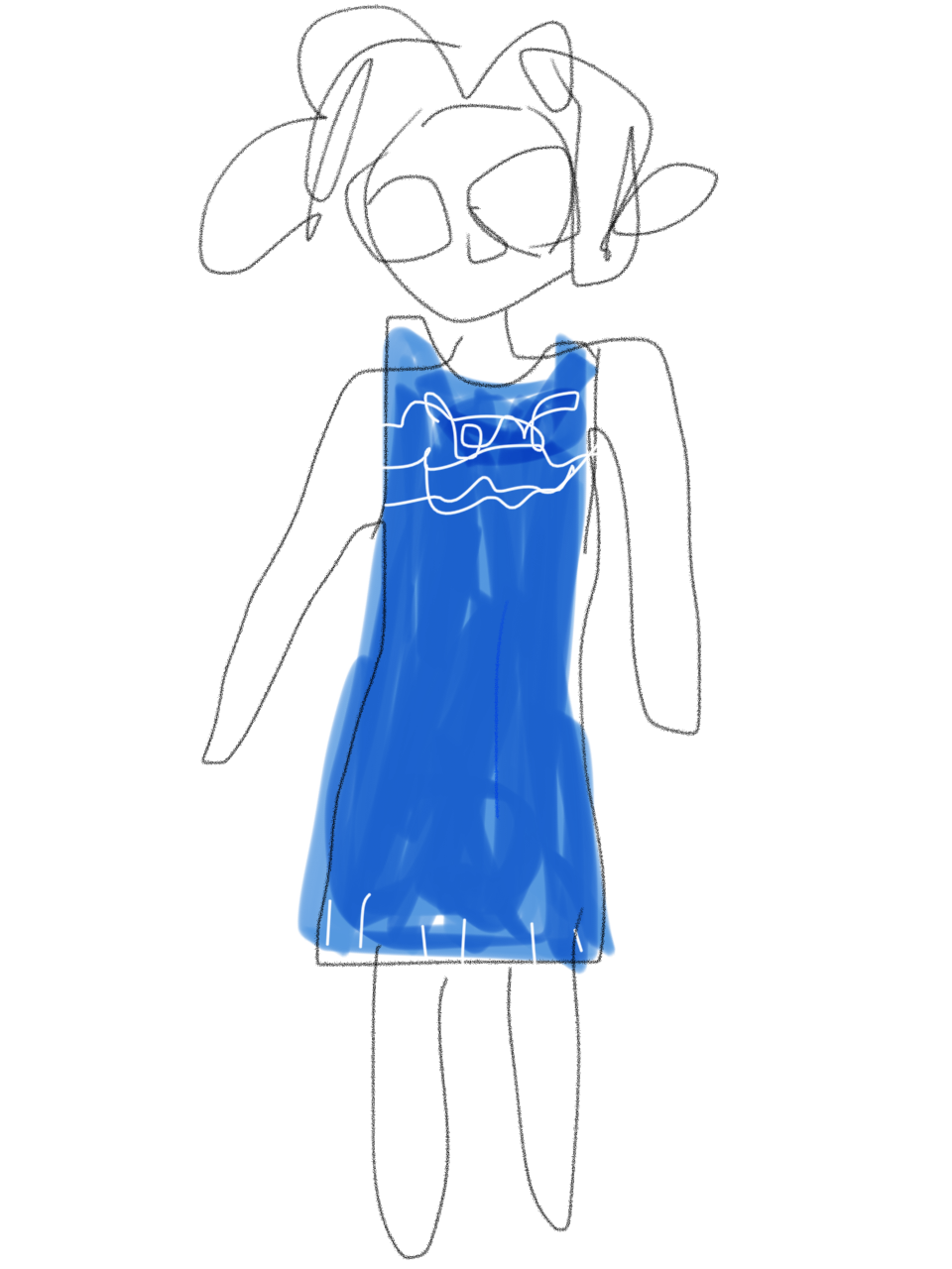【お絵かき】いまの格好を描いてみるトピ!