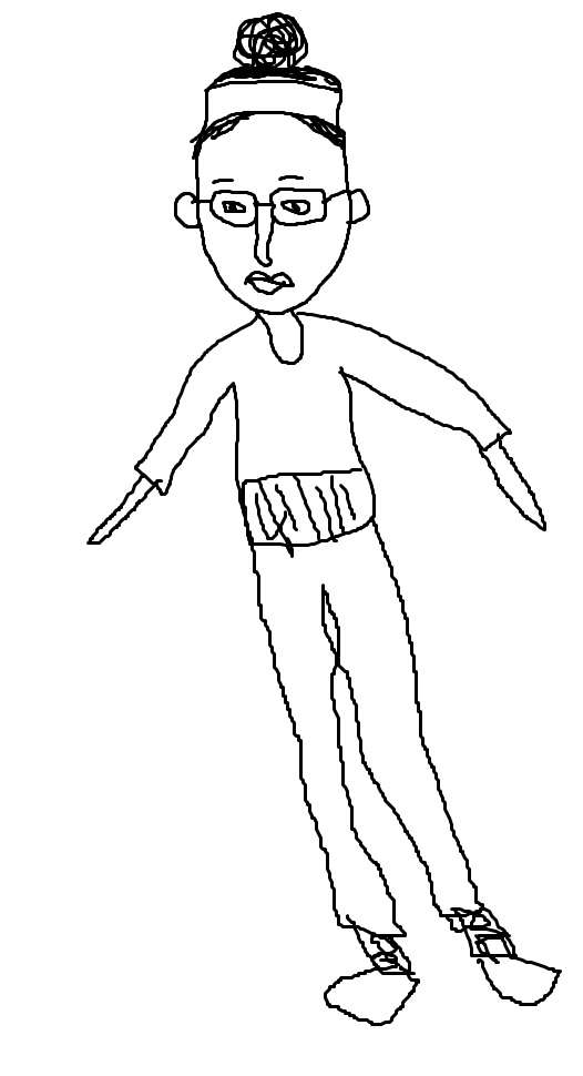 【お絵かき】いまの格好を描いてみるトピ!