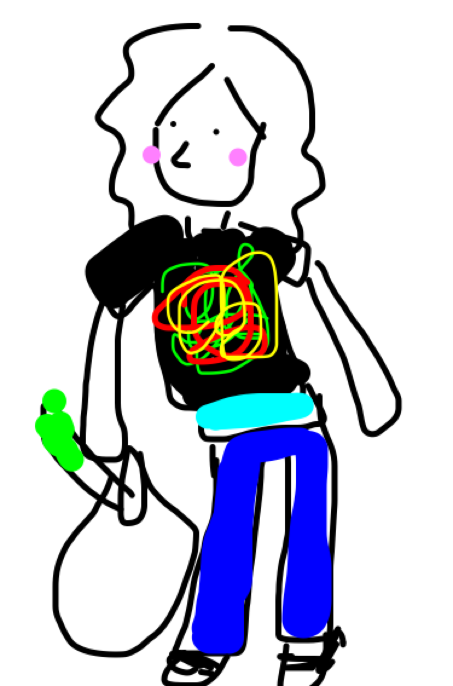 【お絵かき】いまの格好を描いてみるトピ!