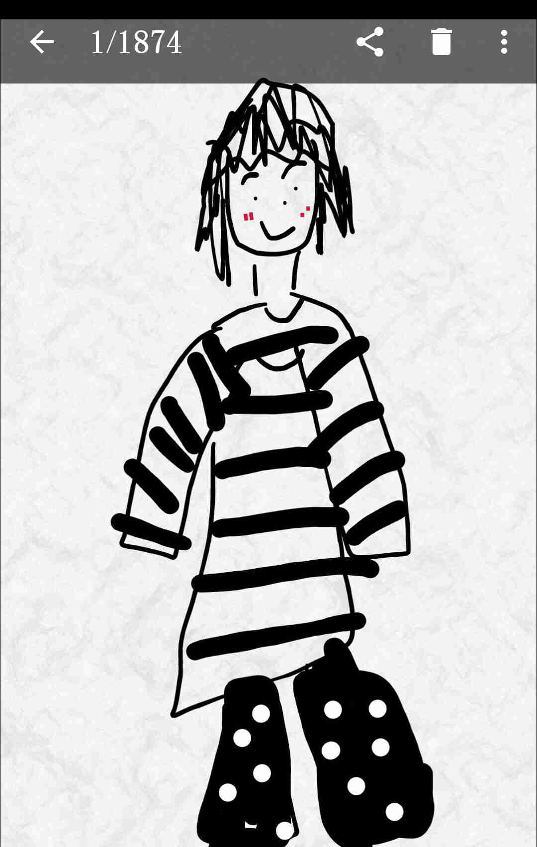 【お絵かき】いまの格好を描いてみるトピ!