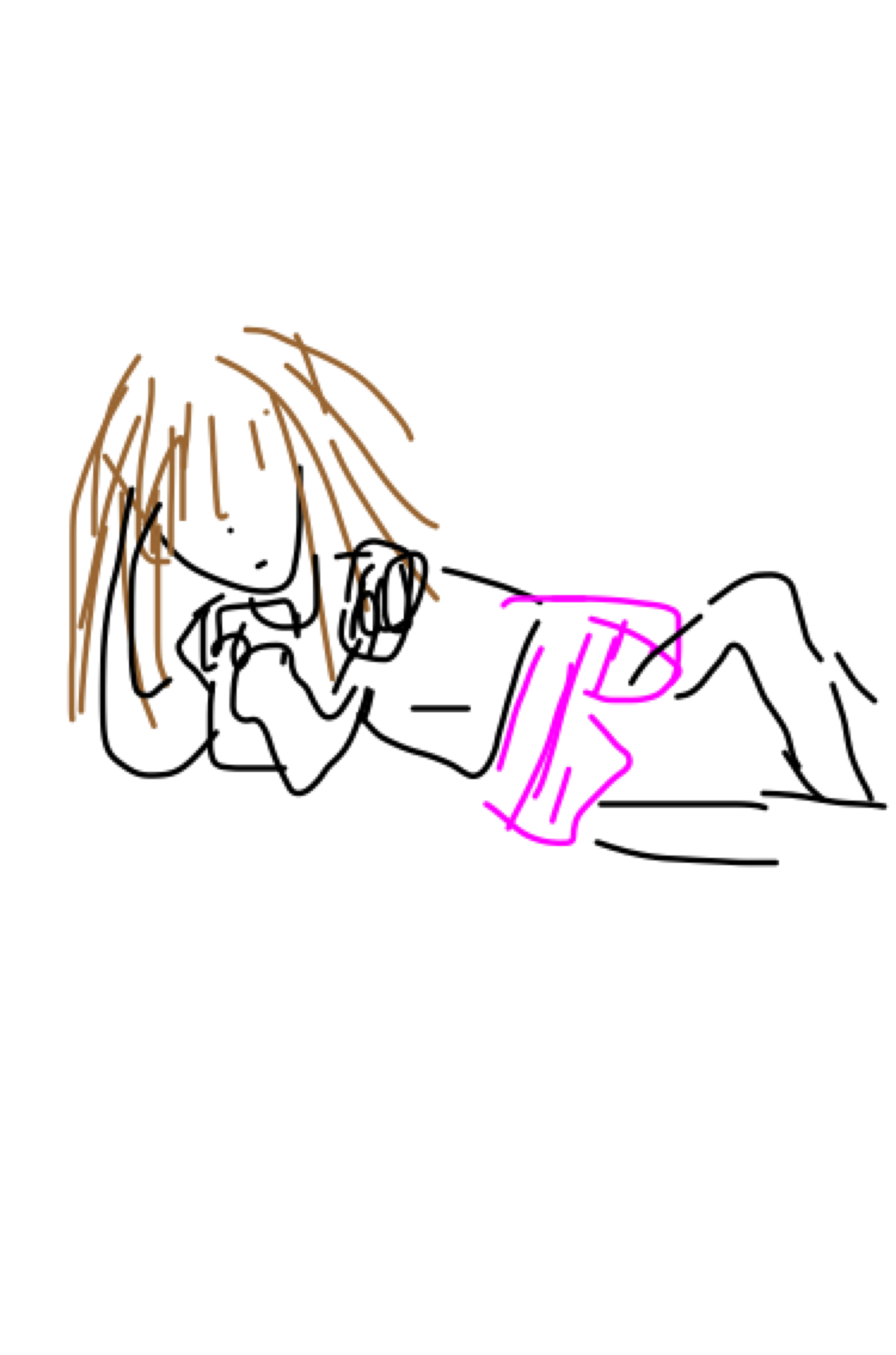 【お絵かき】いまの格好を描いてみるトピ!