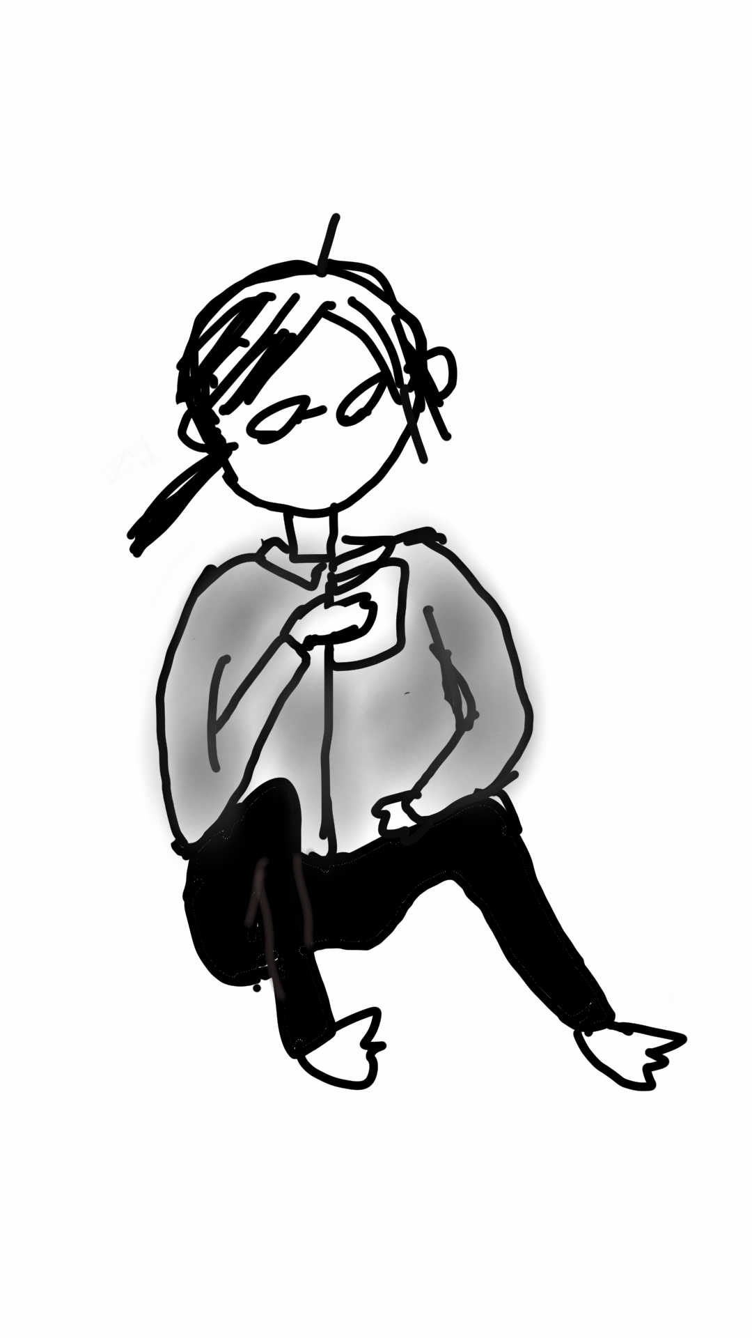 【お絵かき】いまの格好を描いてみるトピ！