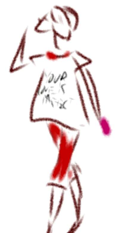 【お絵かき】いまの格好を描いてみるトピ!
