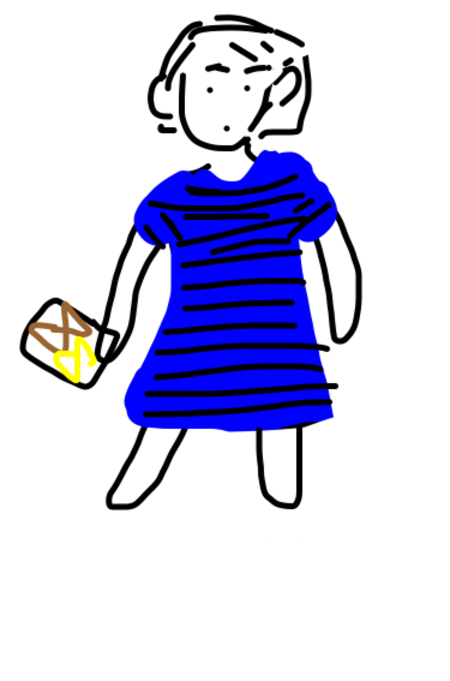 【お絵かき】いまの格好を描いてみるトピ!