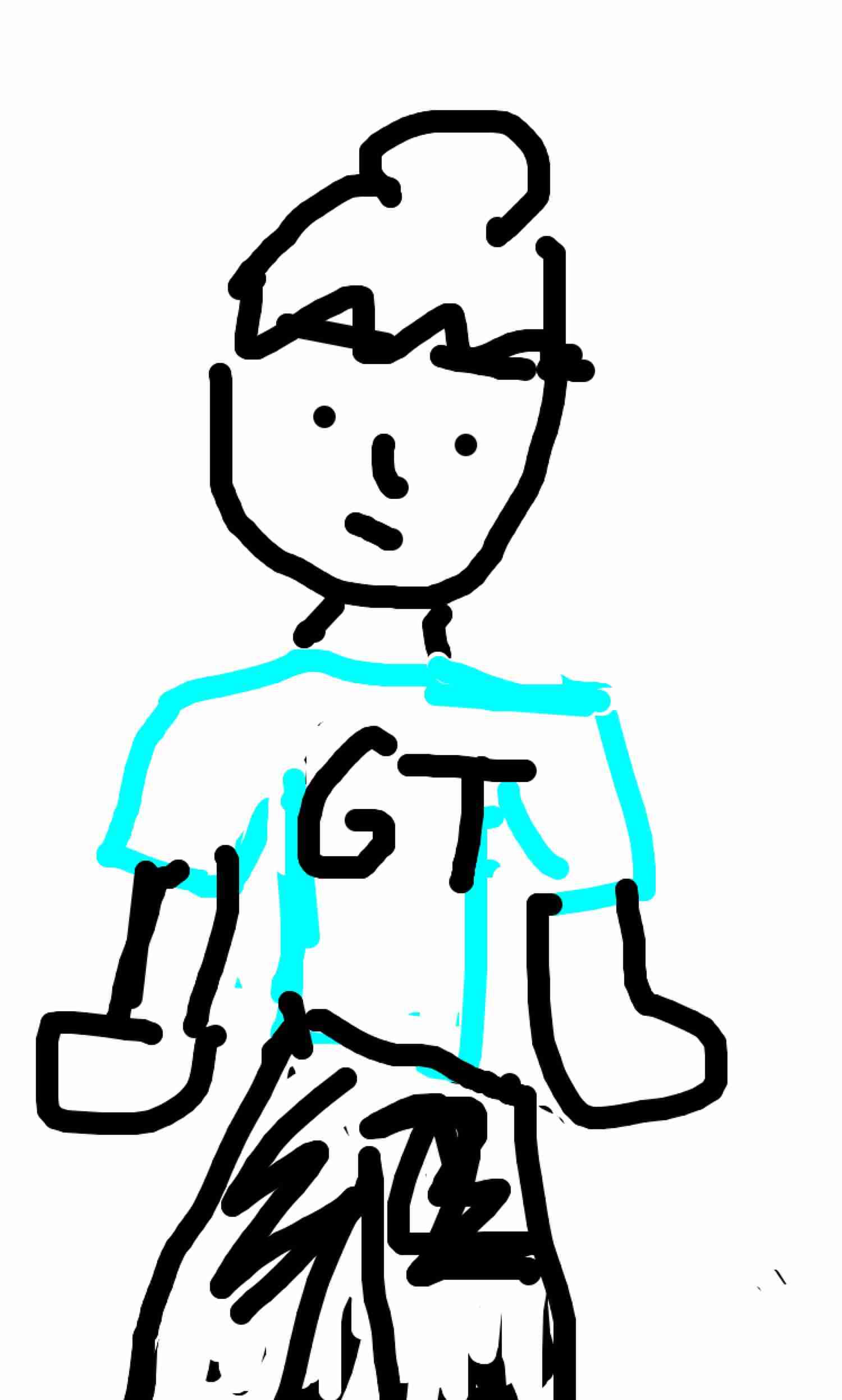 【お絵かき】いまの格好を描いてみるトピ！