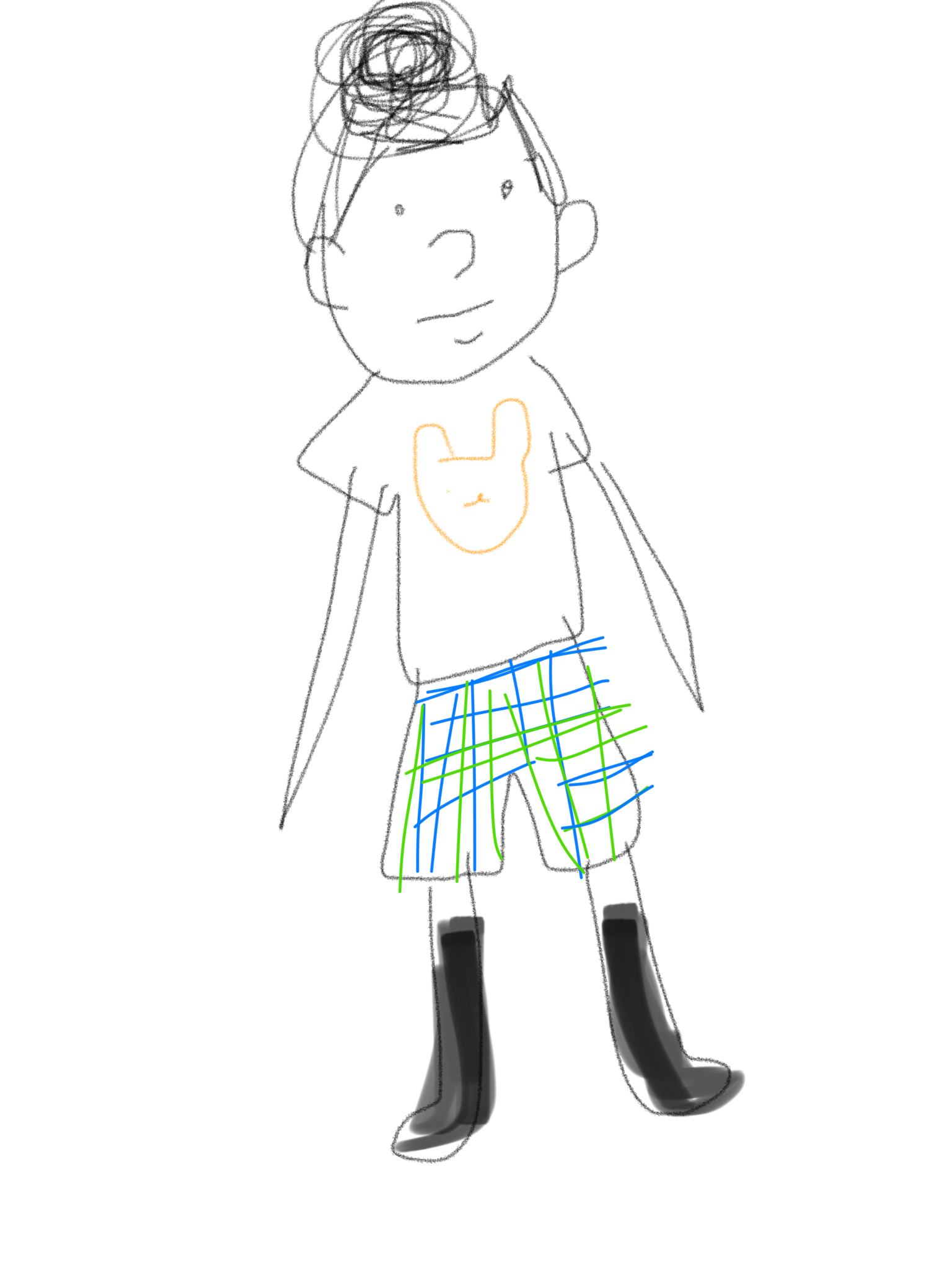 【お絵かき】いまの格好を描いてみるトピ!