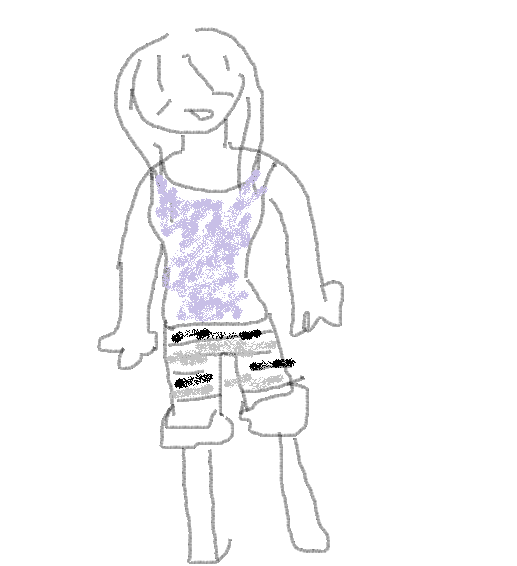 【お絵かき】いまの格好を描いてみるトピ!