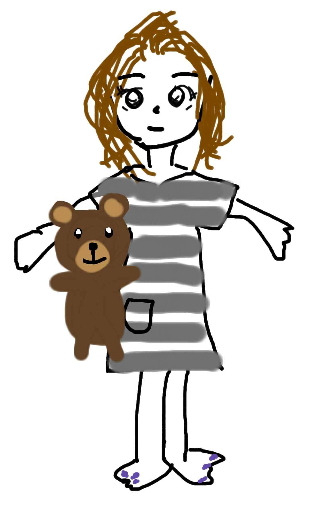 【お絵かき】いまの格好を描いてみるトピ！