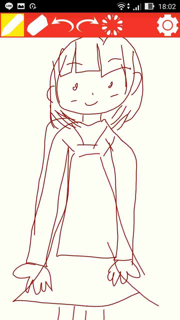 【お絵かき】いまの格好を描いてみるトピ!