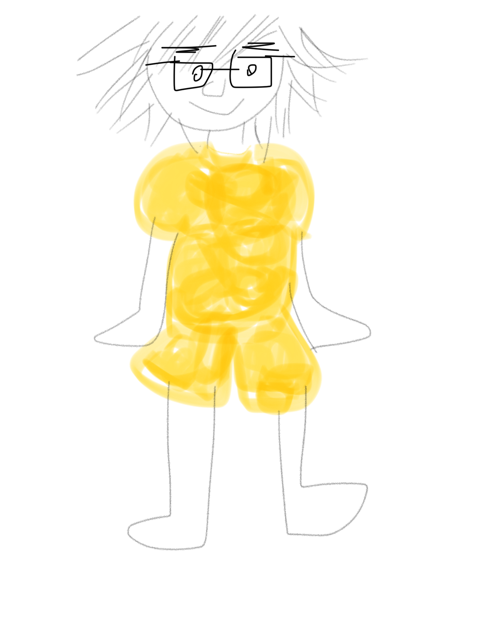 【お絵かき】いまの格好を描いてみるトピ!