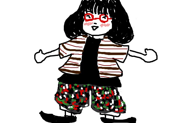 【お絵かき】いまの格好を描いてみるトピ!