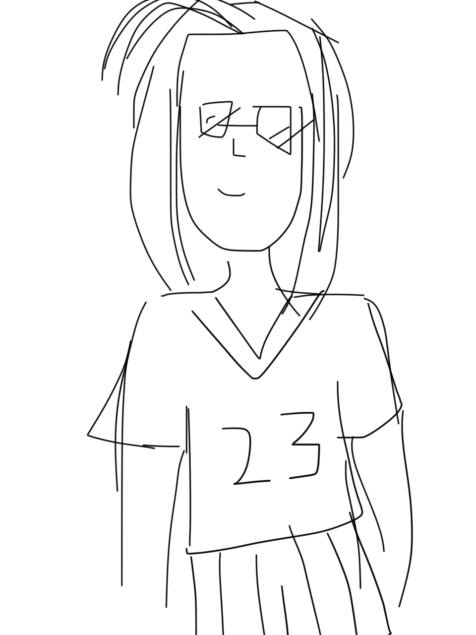 【お絵かき】いまの格好を描いてみるトピ!