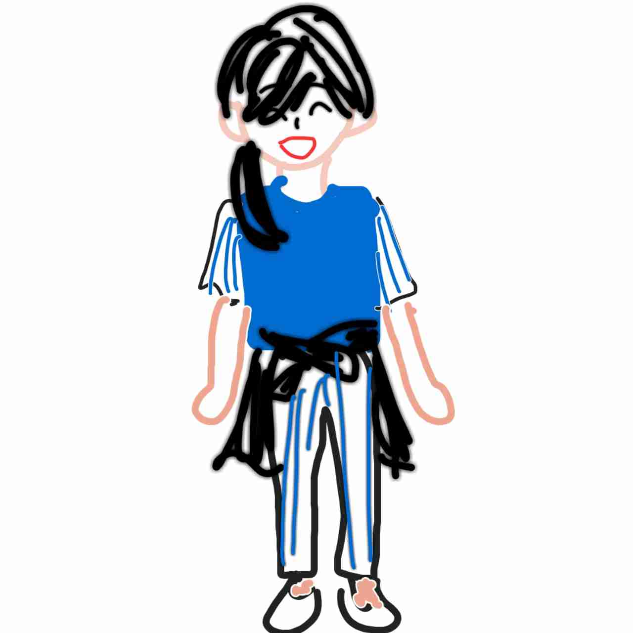 【お絵かき】いまの格好を描いてみるトピ!