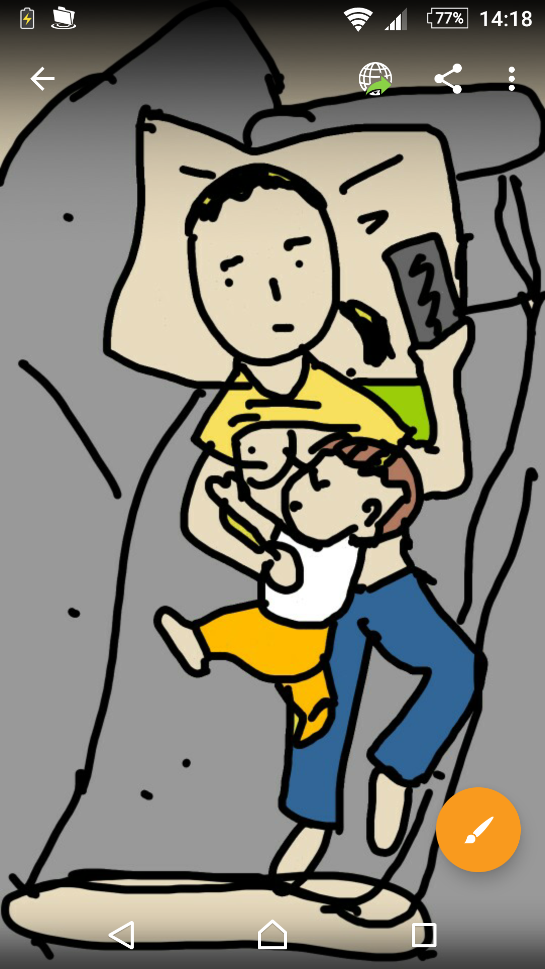 【お絵かき】いまの格好を描いてみるトピ!