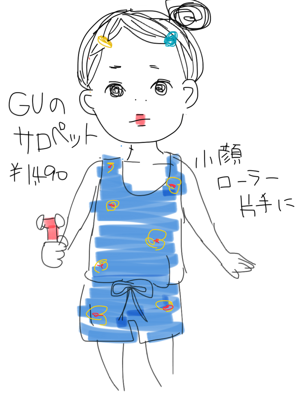 【お絵かき】いまの格好を描いてみるトピ!
