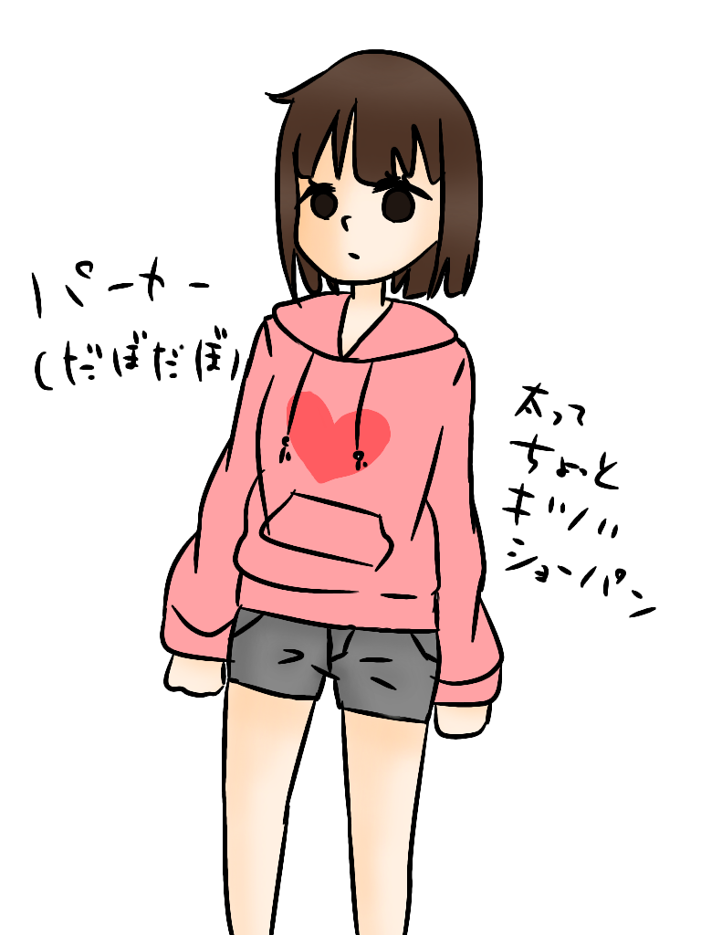 【お絵かき】いまの格好を描いてみるトピ!