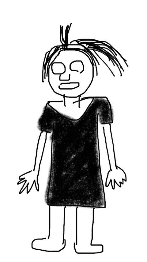【お絵かき】いまの格好を描いてみるトピ!