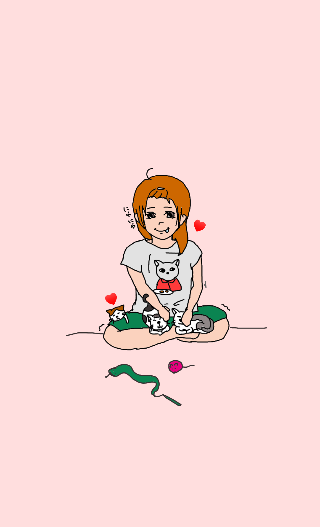 【お絵かき】いまの格好を描いてみるトピ!